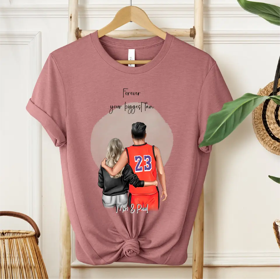 Basketball Paar T-Shirt