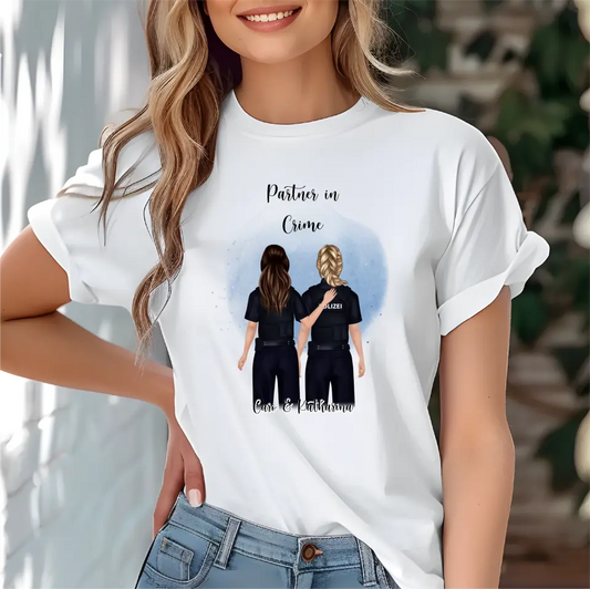 2-4 Polizistinnen T-Shirt