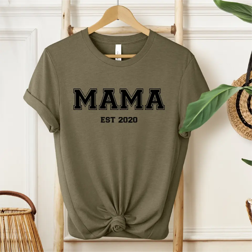 Mama EST.... T-Shirt