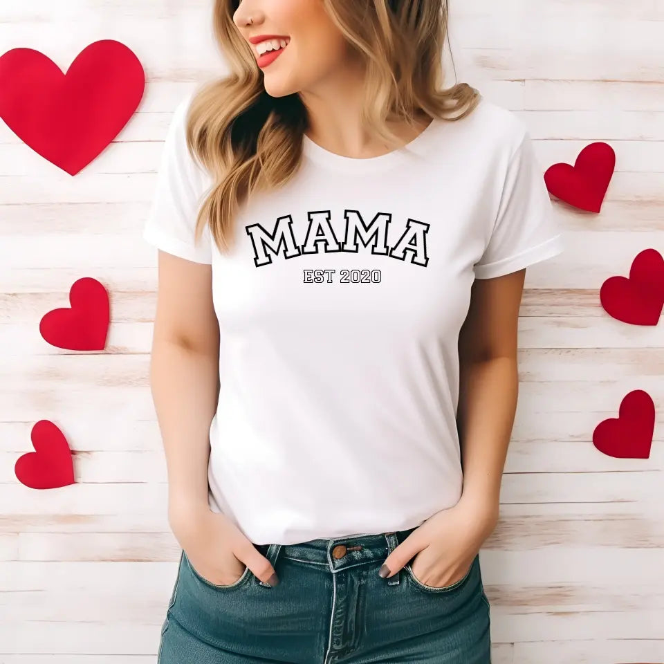 Mama T-Shirt personalisiert