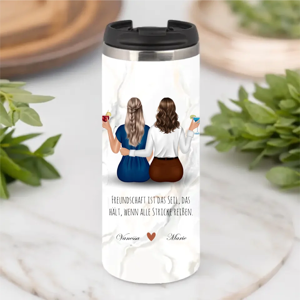 Beste Freundinnen Tasse & Thermobecher