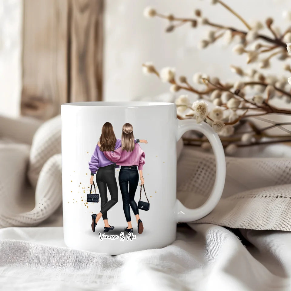 Beste Freundin Tasse & Thermobecher