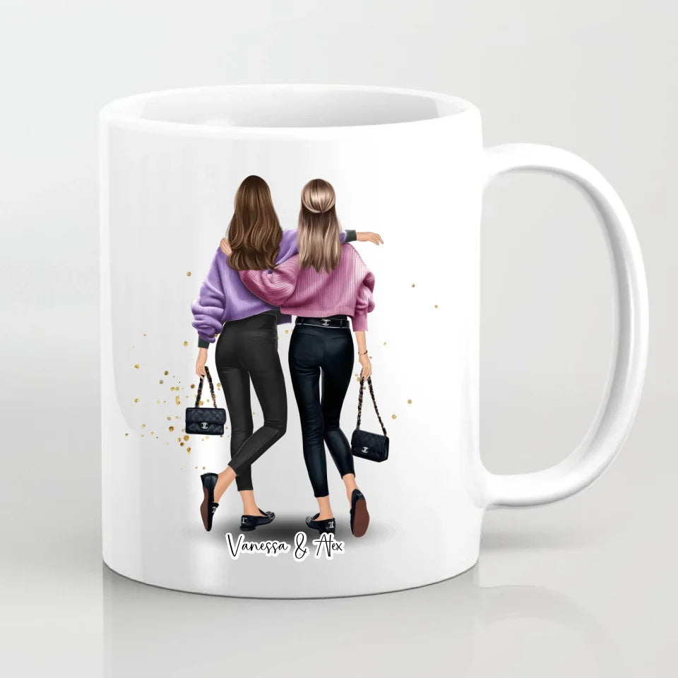 Beste Freundin Tasse & Thermobecher