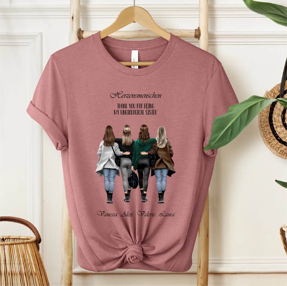 2-4 Beste Freundinnen T-Shirt