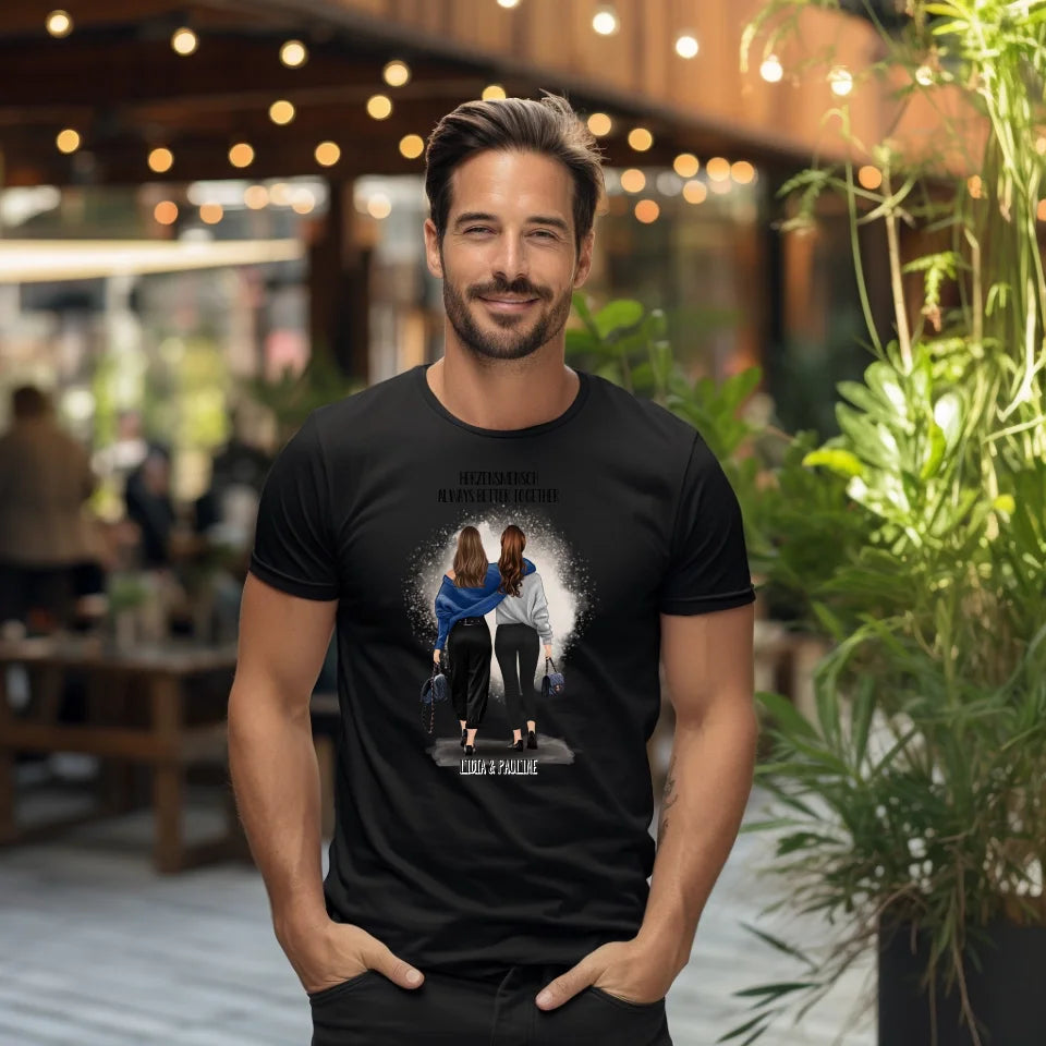 2-4 Freundinnen T-Shirt