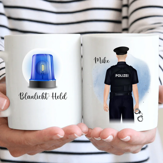 Polizist/Polizistin Tasse / Thermobecher