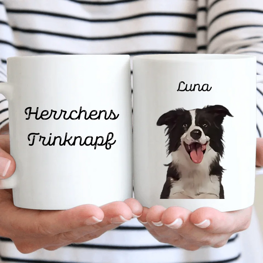 Personalisierte Haustier Cartoon Tasse