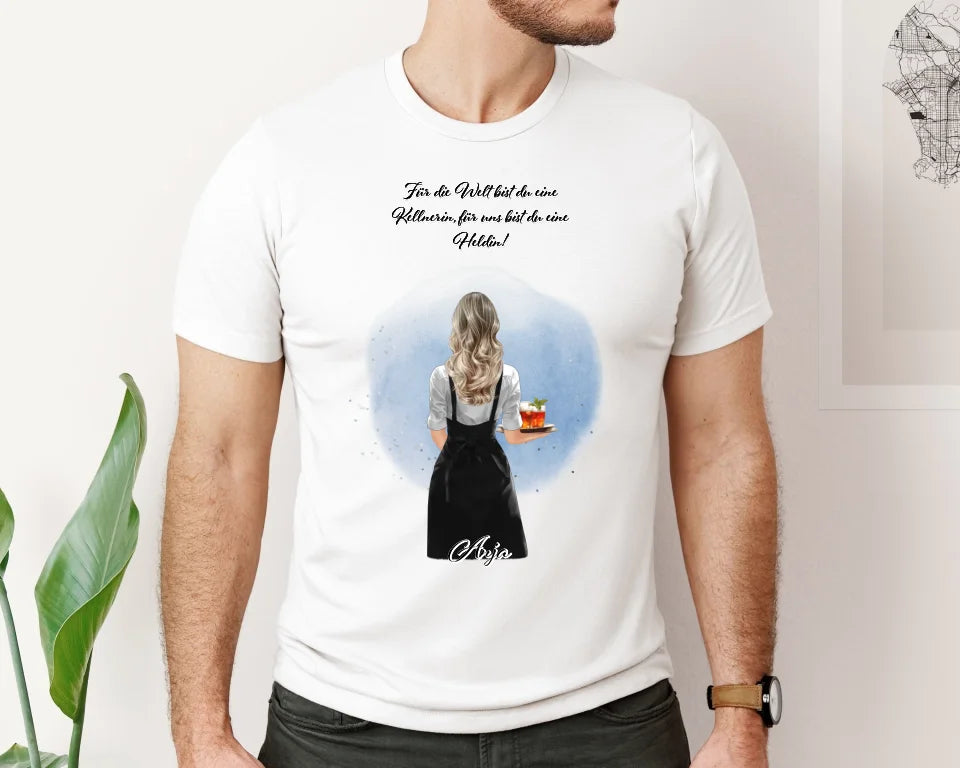 1-2 Kellner (Mann/Frau) T-Shirt