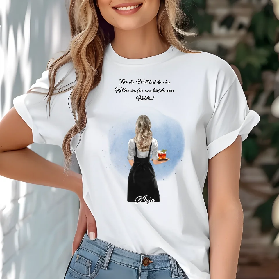 1-2 Kellner (Mann/Frau) T-Shirt