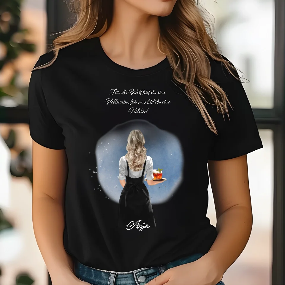 1-2 Kellner (Mann/Frau) T-Shirt