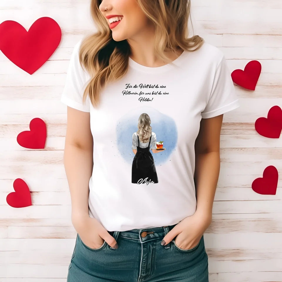 1-2 Kellner (Mann/Frau) T-Shirt