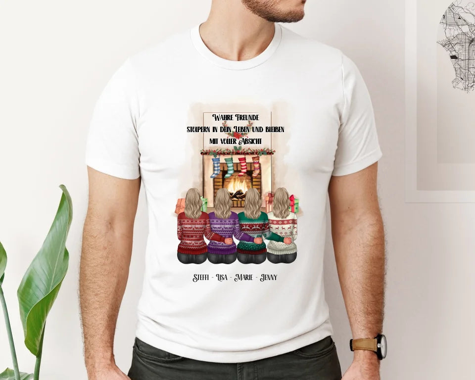 4-7 Freundinnen Winter T-Shirt