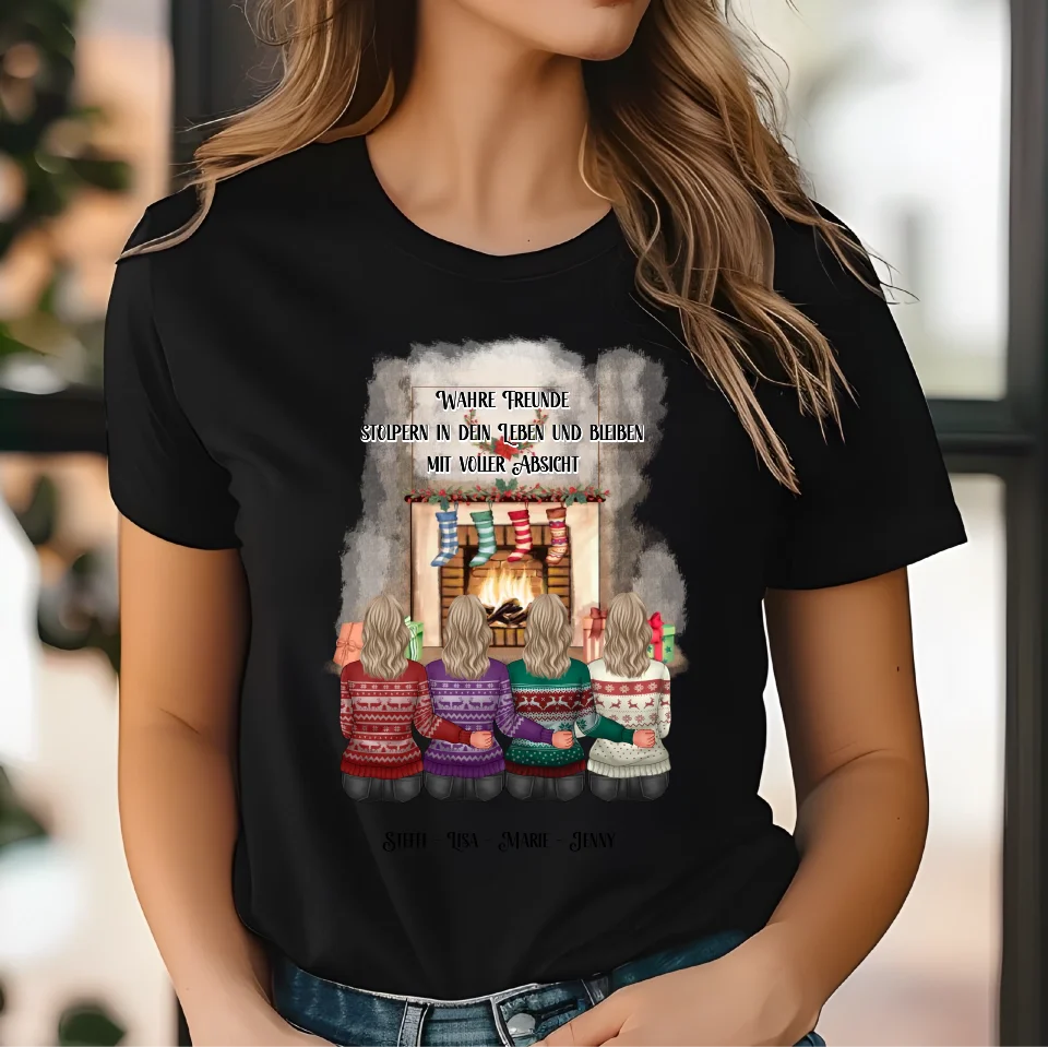 4-7 Freundinnen Winter T-Shirt