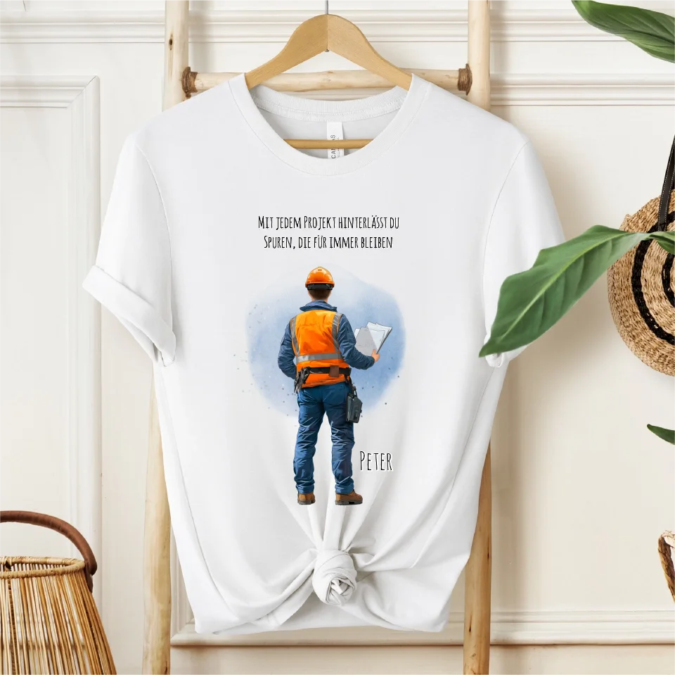 1-2 Personen (Mann/Frau) Ingenieur, Bauarbeiter, Projektleiter,... T-Shirt