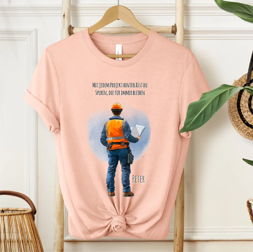 1-2 Personen (Mann/Frau) Ingenieur, Bauarbeiter, Projektleiter,... T-Shirt