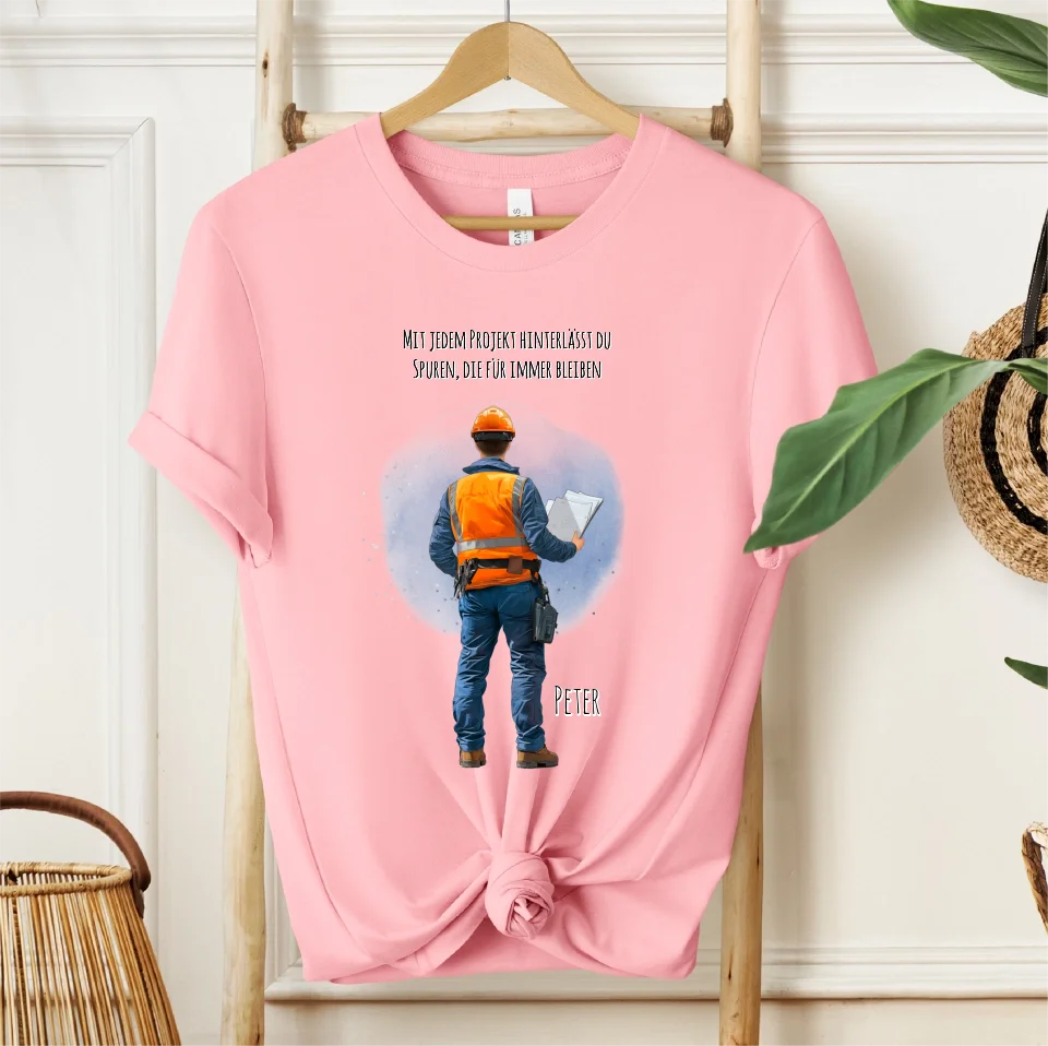 1-2 Personen (Mann/Frau) Ingenieur, Bauarbeiter, Projektleiter,... T-Shirt