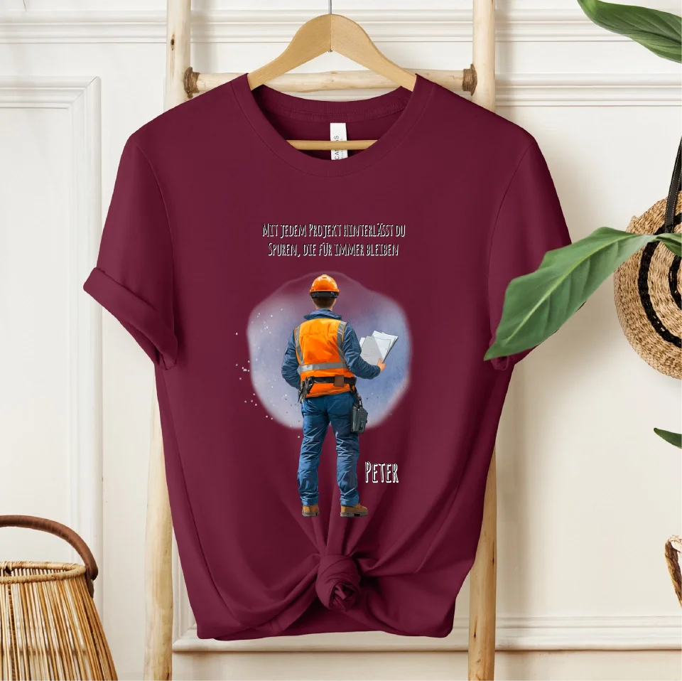 1-2 Personen (Mann/Frau) Ingenieur, Bauarbeiter, Projektleiter,... T-Shirt