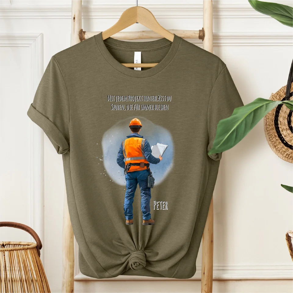 1-2 Personen (Mann/Frau) Ingenieur, Bauarbeiter, Projektleiter,... T-Shirt