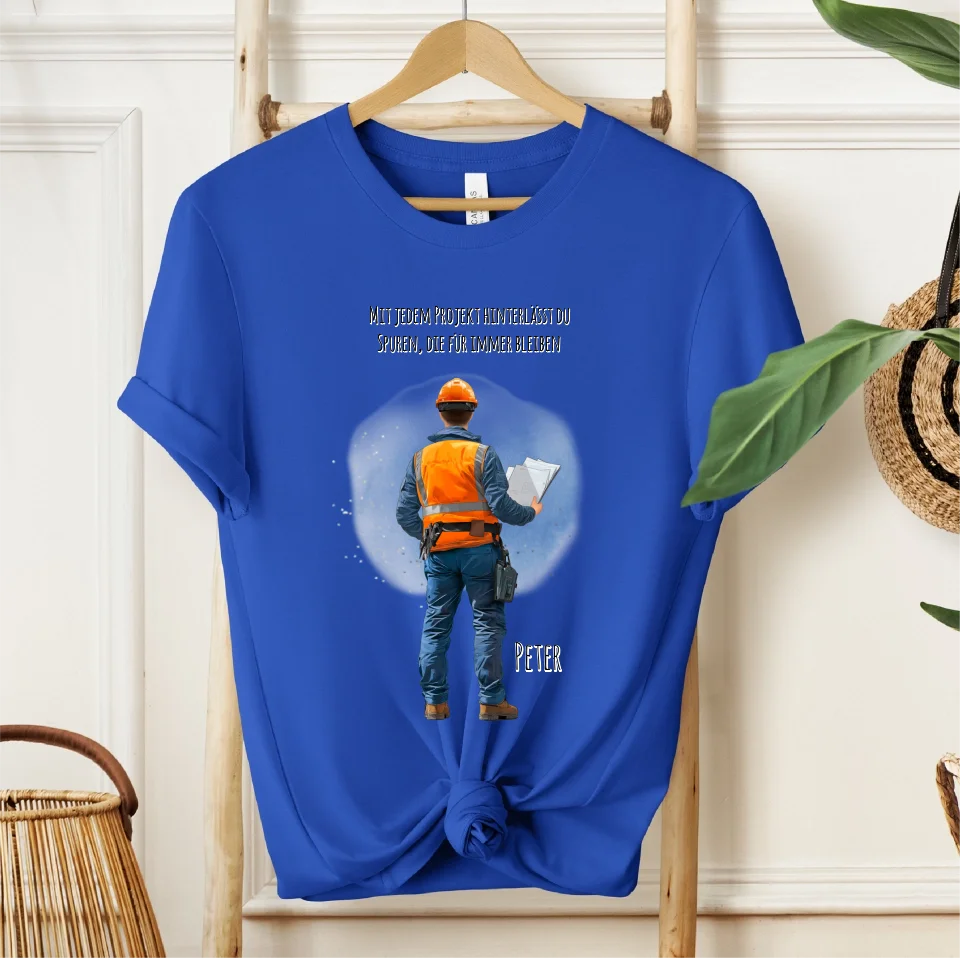 1-2 Personen (Mann/Frau) Ingenieur, Bauarbeiter, Projektleiter,... T-Shirt