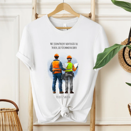 1-2 Personen (Mann/Frau) Ingenieur, Bauarbeiter, Projektleiter,... T-Shirt