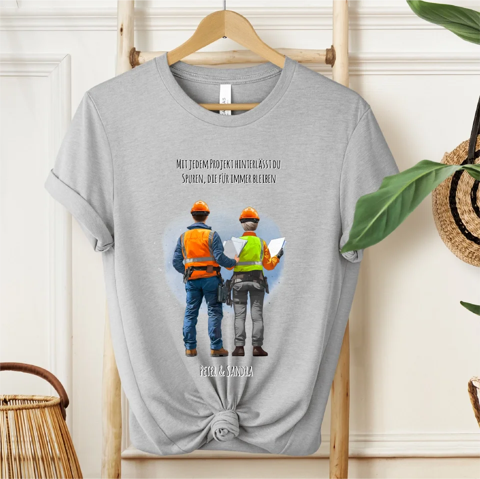 1-2 Personen (Mann/Frau) Ingenieur, Bauarbeiter, Projektleiter,... T-Shirt