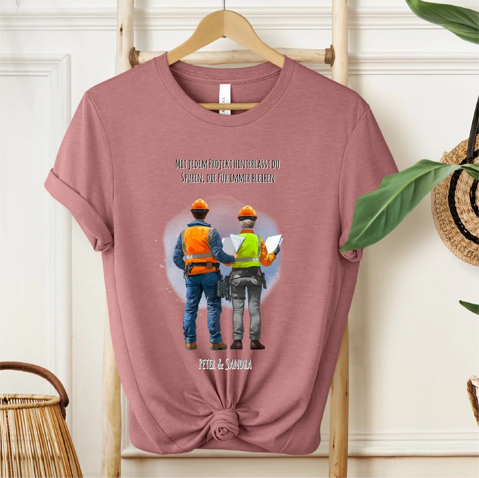 1-2 Personen (Mann/Frau) Ingenieur, Bauarbeiter, Projektleiter,... T-Shirt