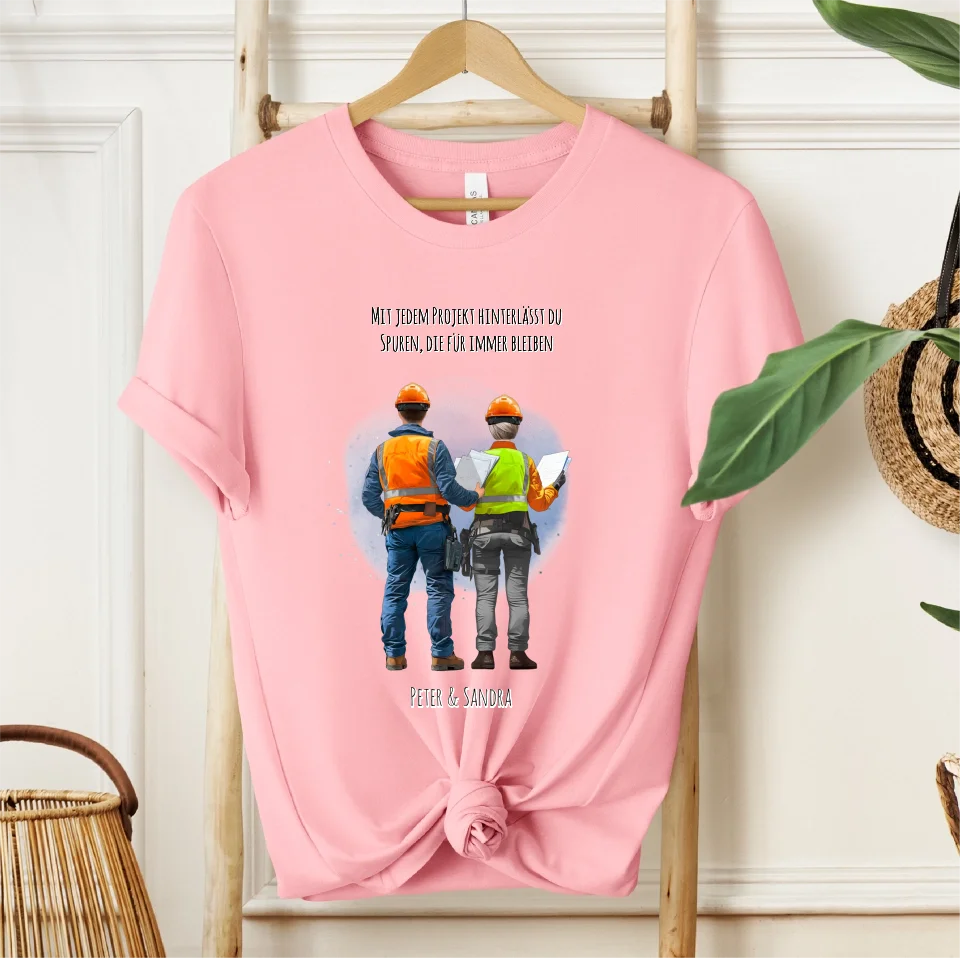 1-2 Personen (Mann/Frau) Ingenieur, Bauarbeiter, Projektleiter,... T-Shirt