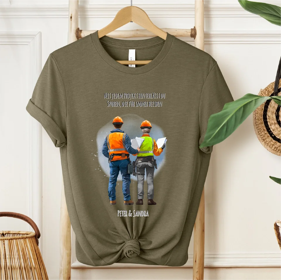 1-2 Personen (Mann/Frau) Ingenieur, Bauarbeiter, Projektleiter,... T-Shirt