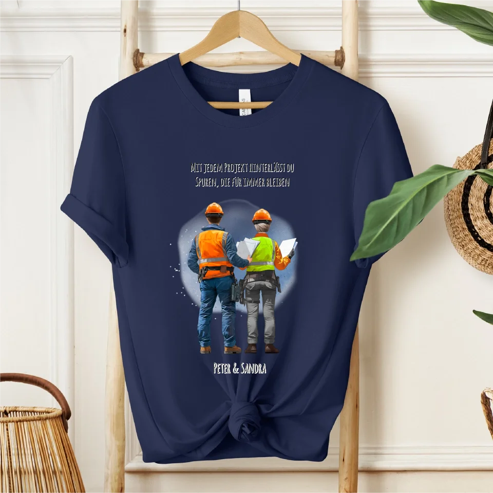 1-2 Personen (Mann/Frau) Ingenieur, Bauarbeiter, Projektleiter,... T-Shirt