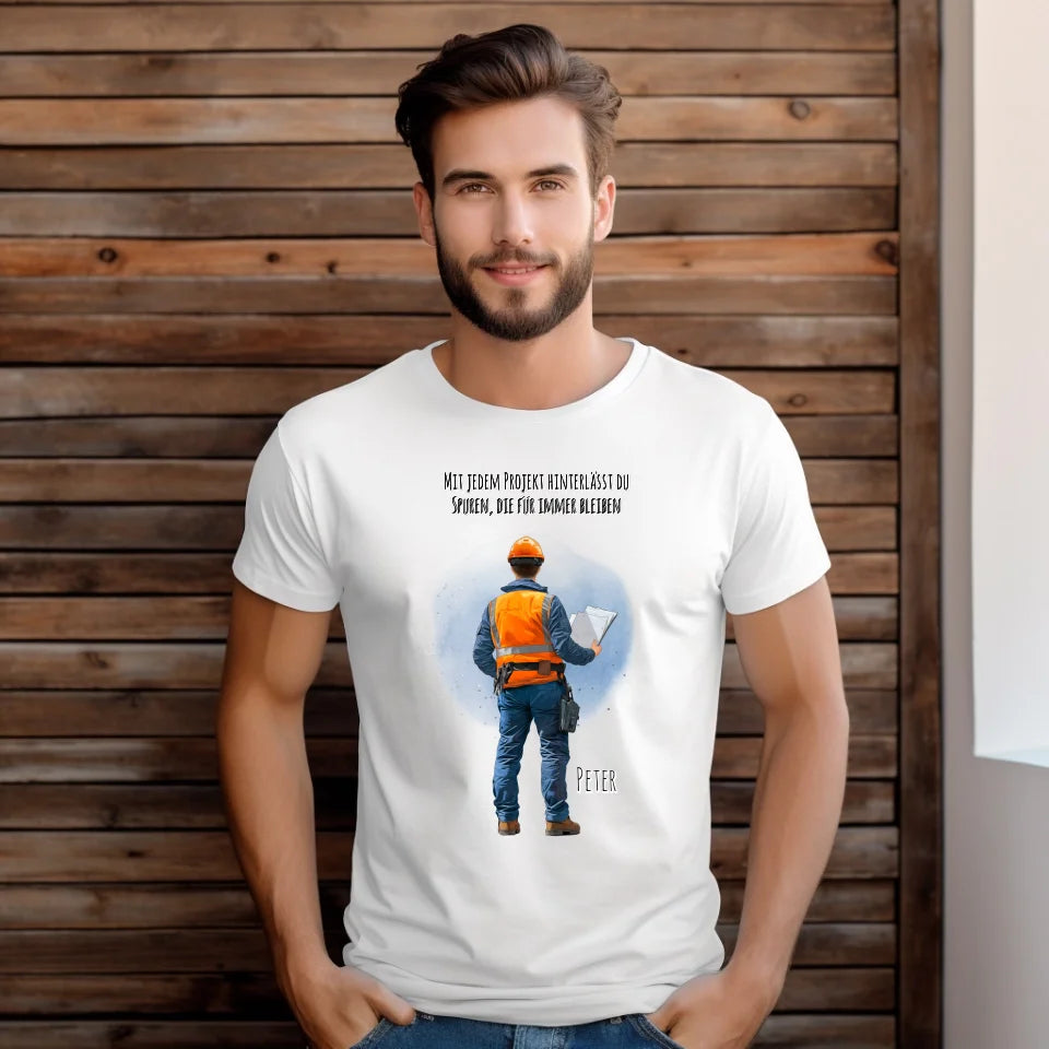 1-2 Personen (Mann/Frau) Ingenieur, Bauarbeiter, Projektleiter,... T-Shirt