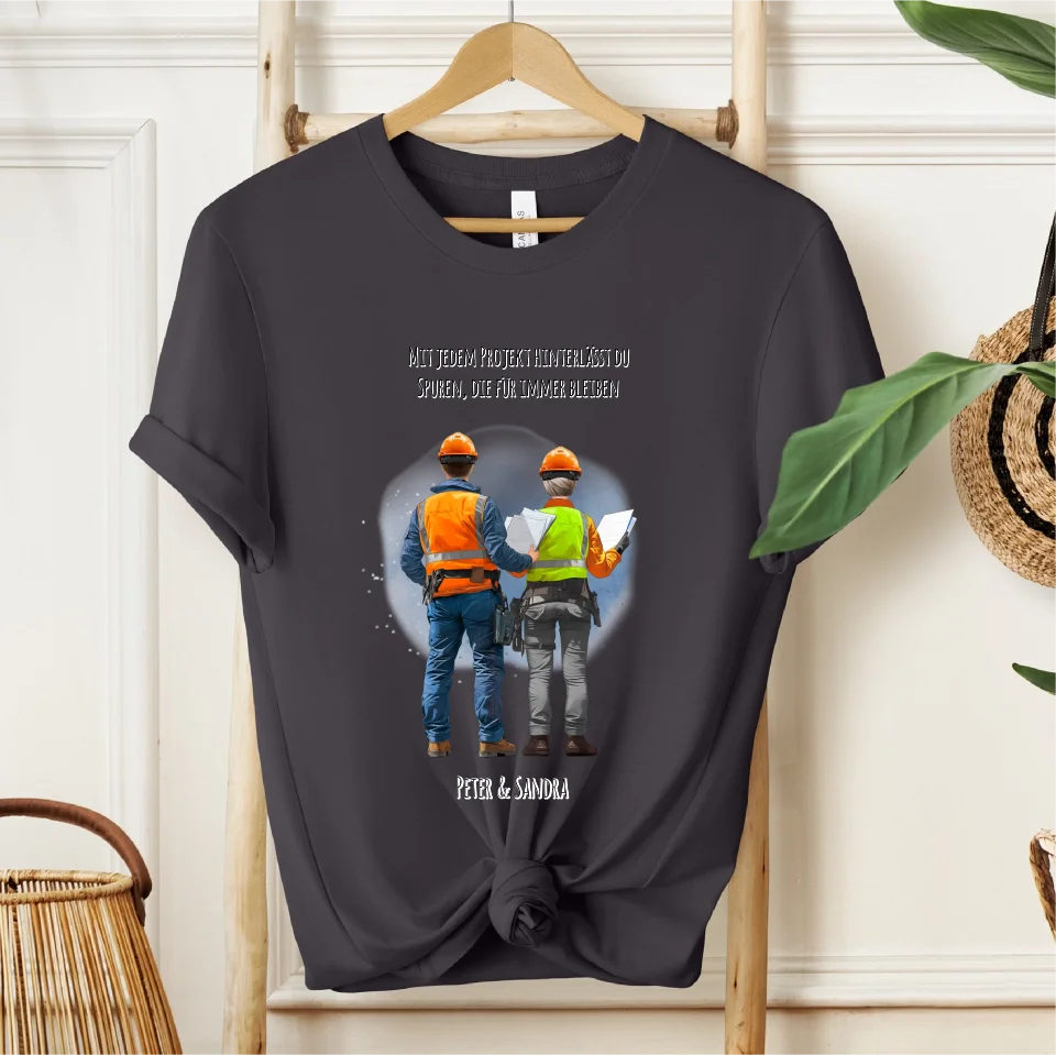 1-2 Personen (Mann/Frau) Ingenieur, Bauarbeiter, Projektleiter,... T-Shirt