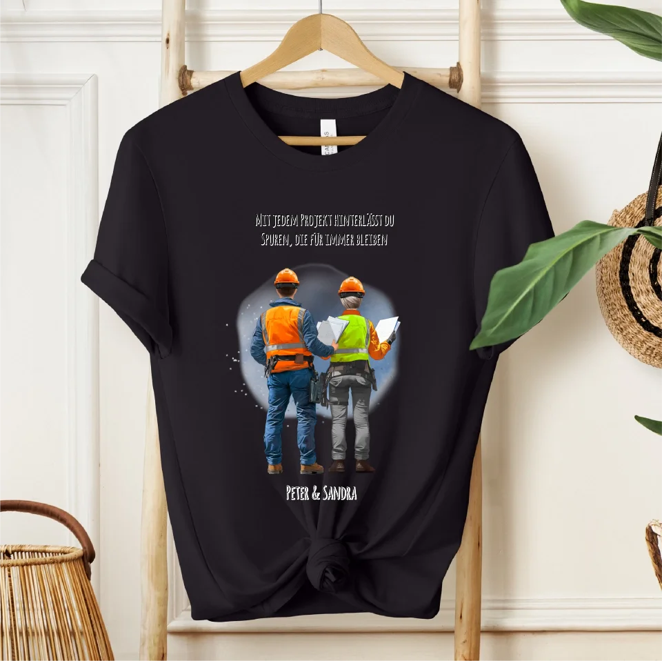 1-2 Personen (Mann/Frau) Ingenieur, Bauarbeiter, Projektleiter,... T-Shirt