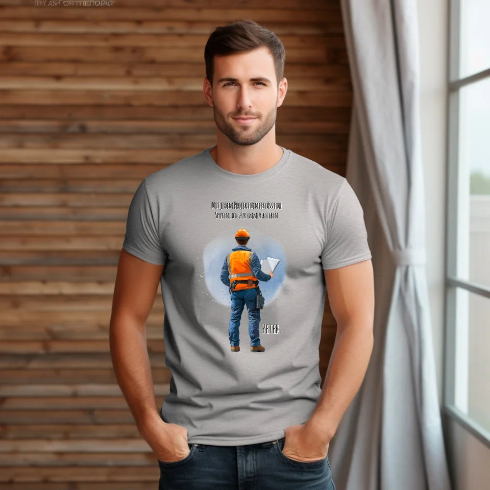 1-2 Personen (Mann/Frau) Ingenieur, Bauarbeiter, Projektleiter,... T-Shirt
