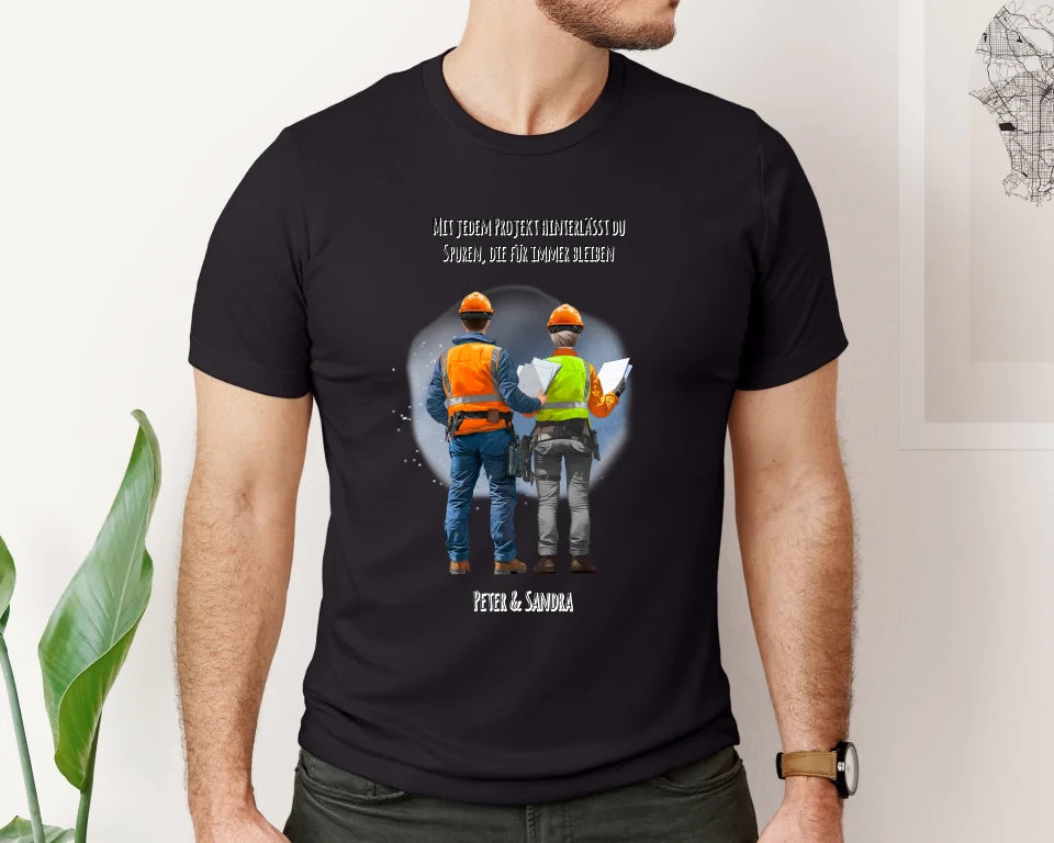 1-2 Personen (Mann/Frau) Ingenieur, Bauarbeiter, Projektleiter,... T-Shirt
