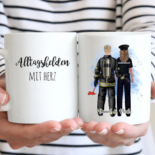 Feuerwehr & Polizei, Justiz, Ordnungsamt,...Tasse / Thermobecher