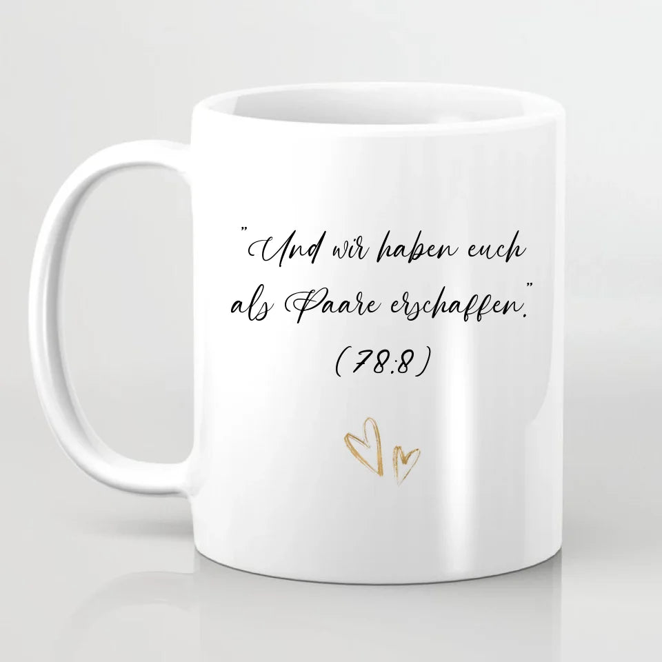 Brautpaar Tasse / Thermobecher
