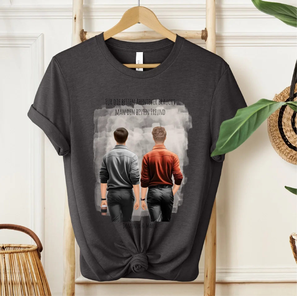 1-3 Männer Freunde/Brüder T-Shirt
