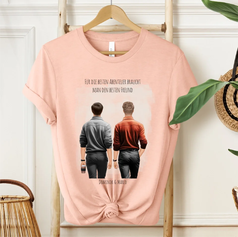 1-3 Männer Freunde/Brüder T-Shirt