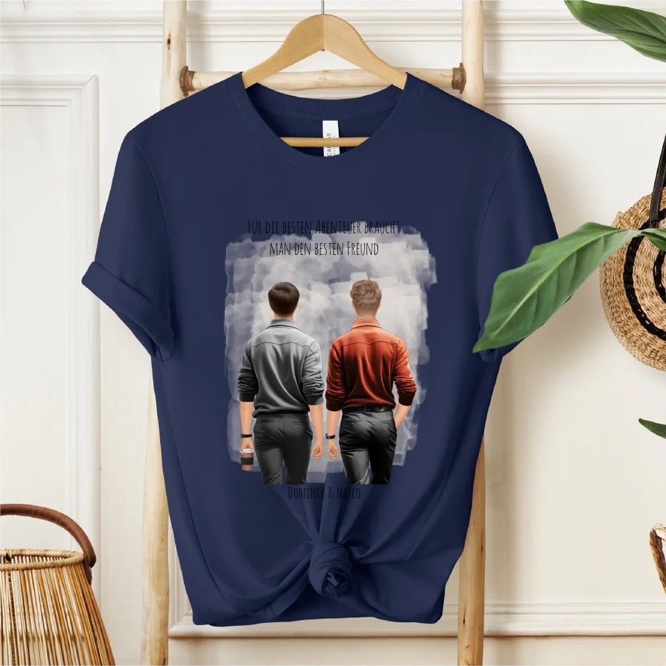 1-3 Männer Freunde/Brüder T-Shirt