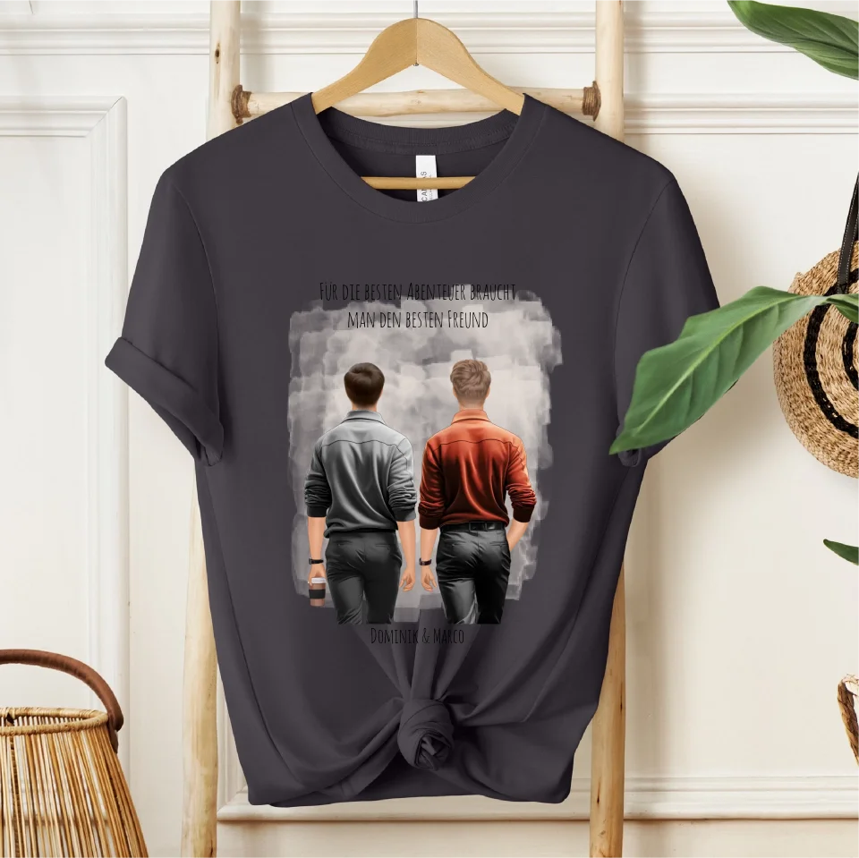 1-3 Männer Freunde/Brüder T-Shirt