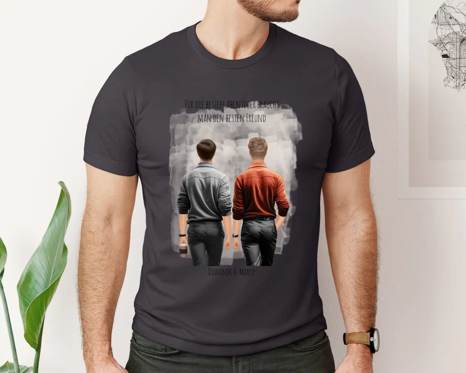 1-3 Männer Freunde/Brüder T-Shirt