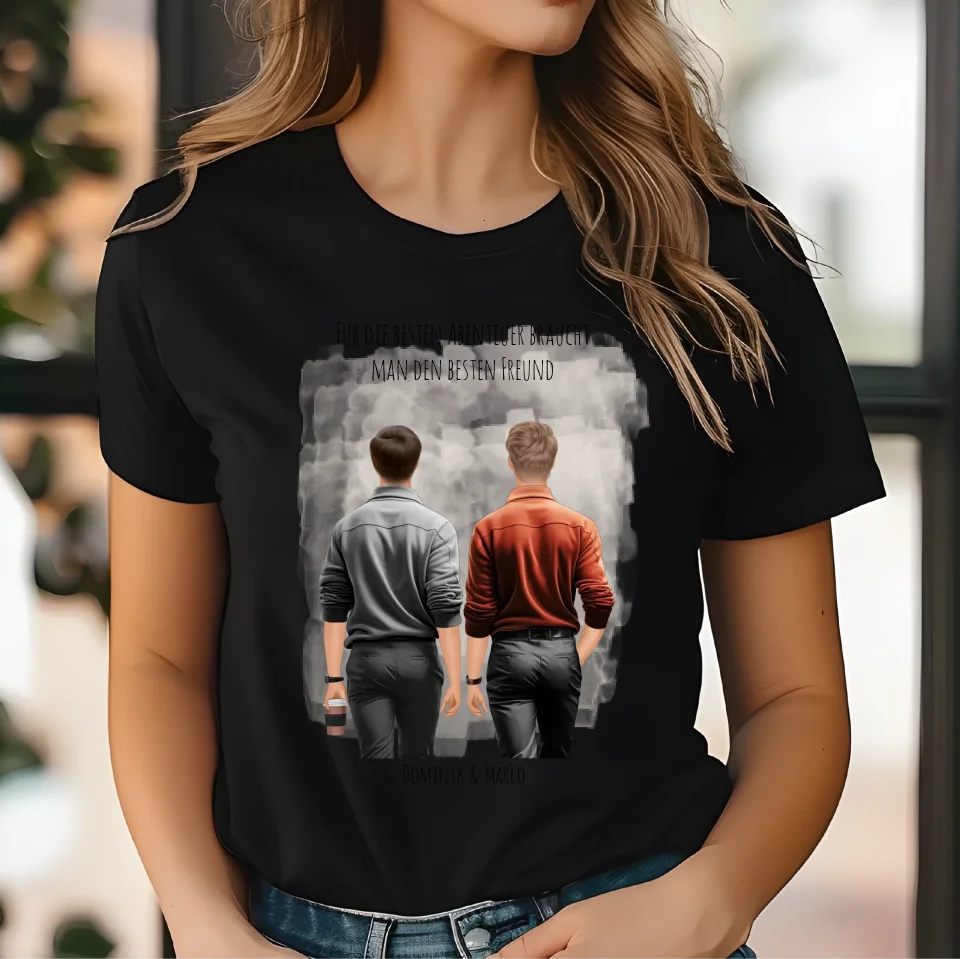 1-3 Männer Freunde/Brüder T-Shirt