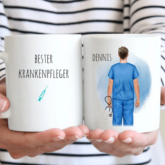 Krankenpfleger Tasse / Thermobecher