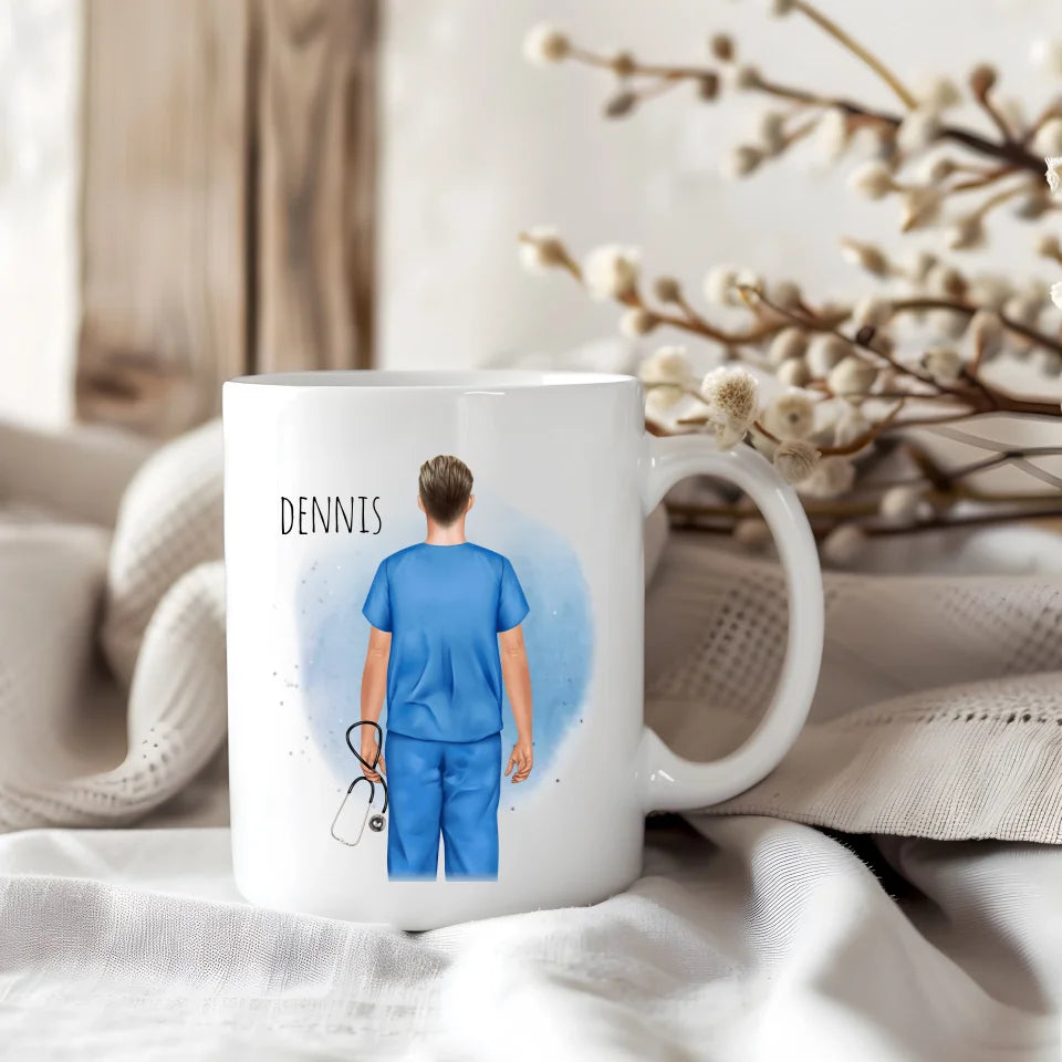 Krankenpfleger Tasse / Thermobecher