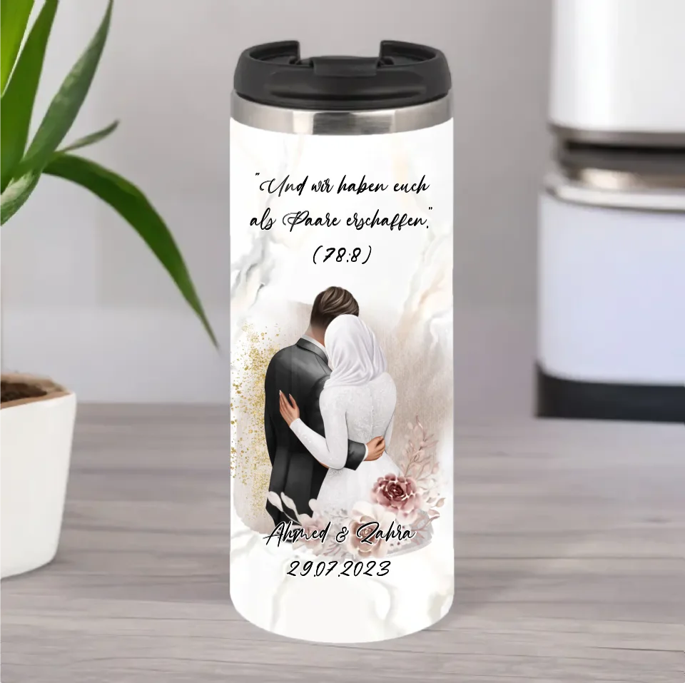Brautpaar Tasse / Thermobecher