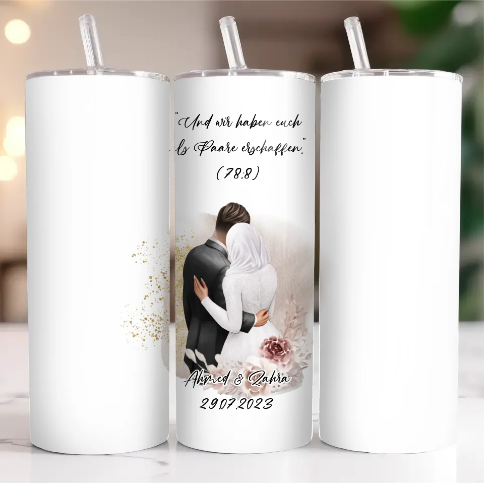 Brautpaar Tasse / Thermobecher