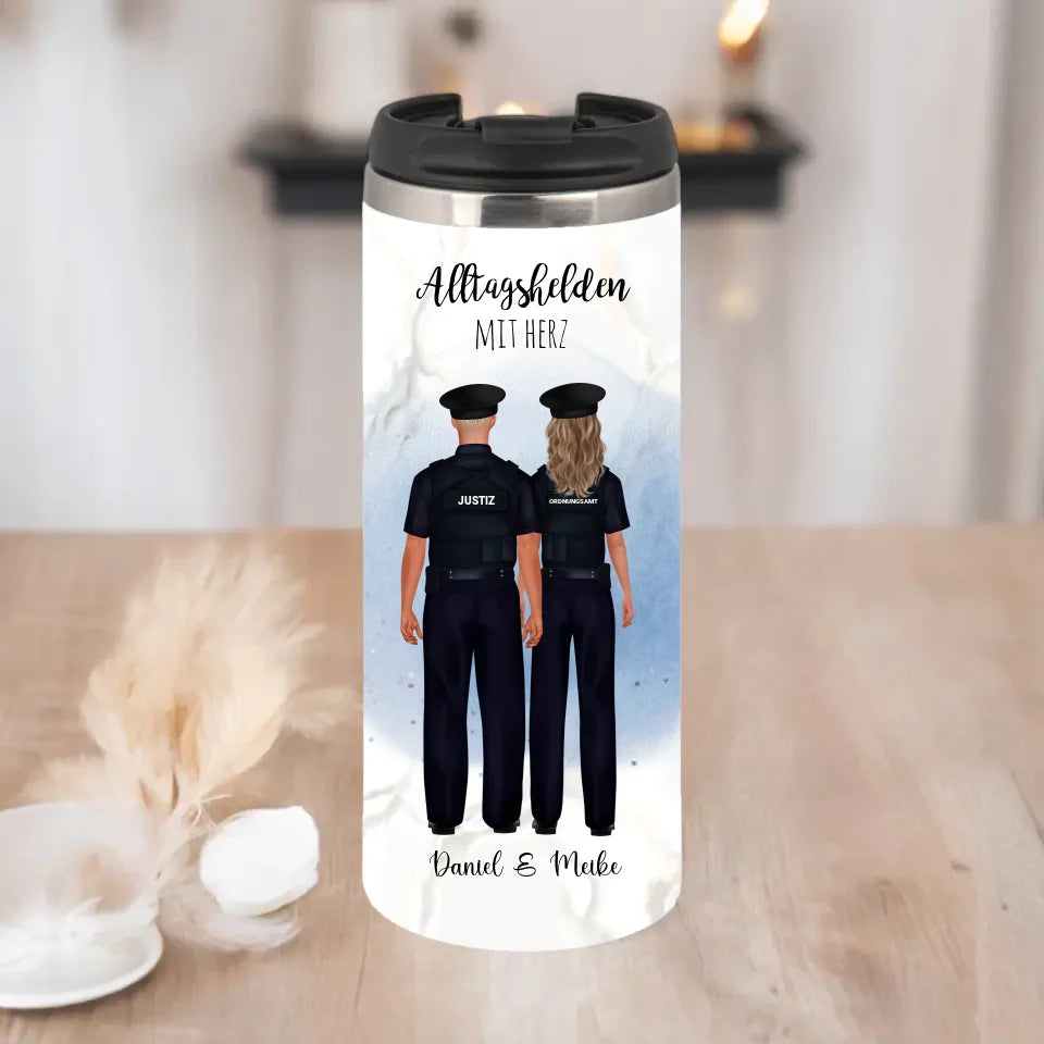 Polizei, Justiz, Ordnungsamt,...Tasse / Thermobecher