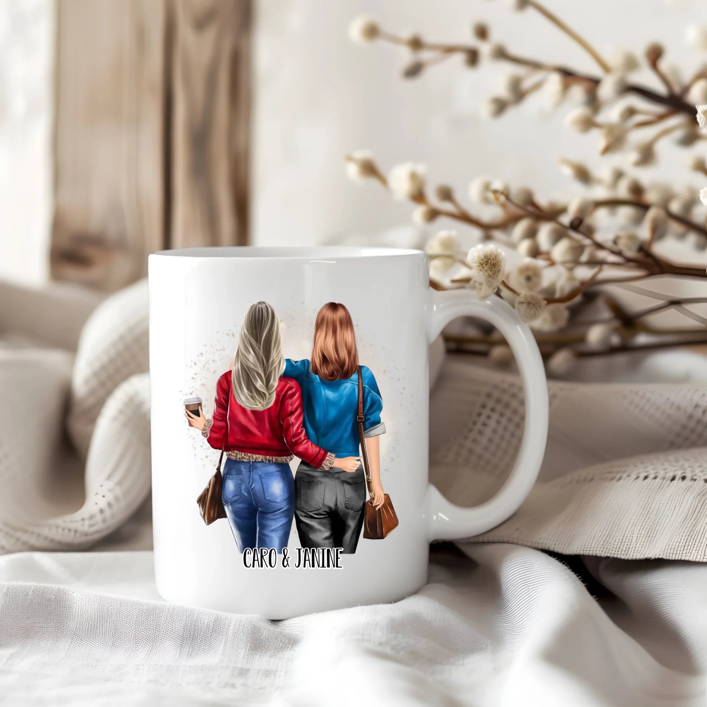 Freundinnen Tasse Herzensmensch