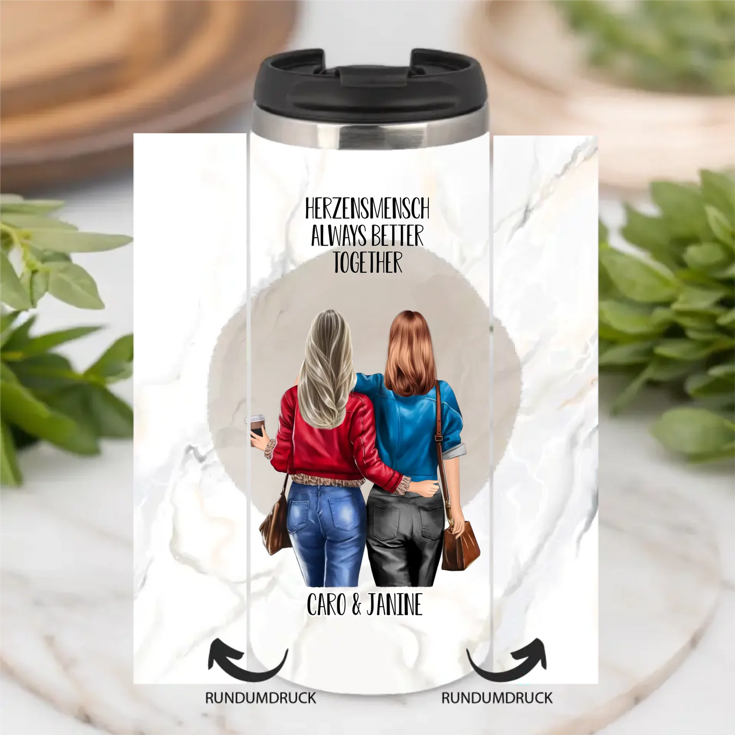 Freundinnen Tasse Herzensmensch