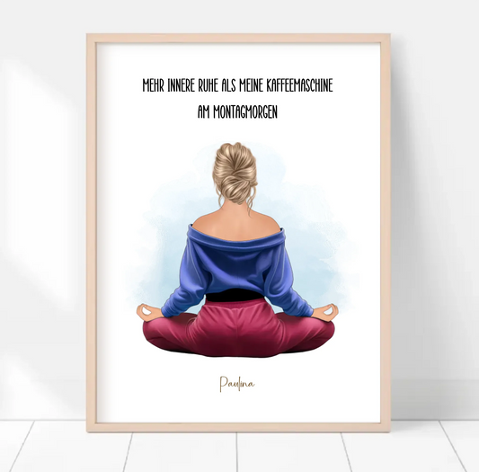 Yoga (Mann/Frau) Poster